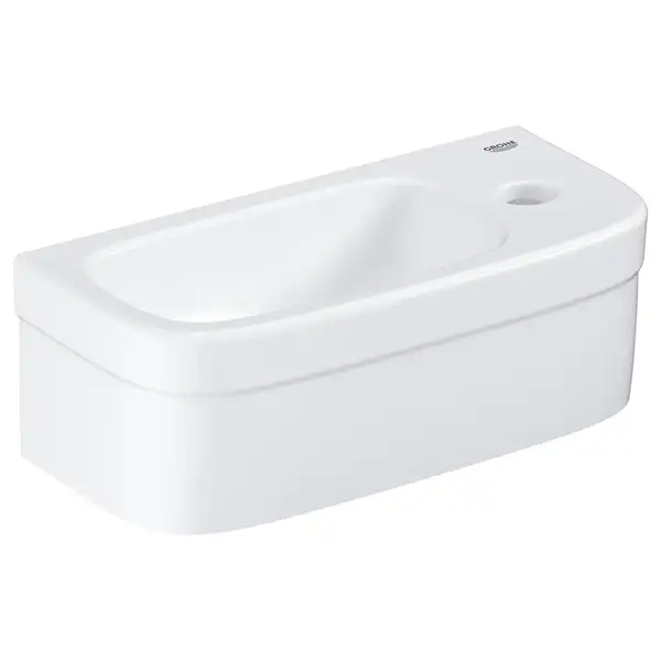 Мини-раковина Grohe Euro Ceramic 37 х 18 см, с покрытием PureGuard (3932700H) фото 1 Aquada.com.ua Мини-раковина Grohe Euro Ceramic 37 х 18 см, с покрытием PureGuard (3932700H) фото 1 Aquada.com.ua