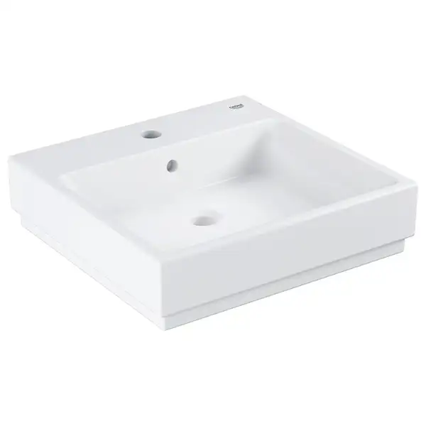 Раковина подвесная Grohe Cube Ceramic 50 х 49 см (3947400H) фото 1 Aquada.com.ua