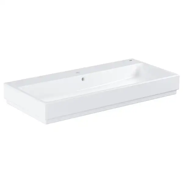 Раковина накладная на столешницу Grohe Cube Ceramic 100 х 49 см (3947500H) фото 1 Aquada.com.ua Раковина накладная на столешницу Grohe Cube Ceramic 100 х 49 см (3947500H) фото 1 Aquada.com.ua