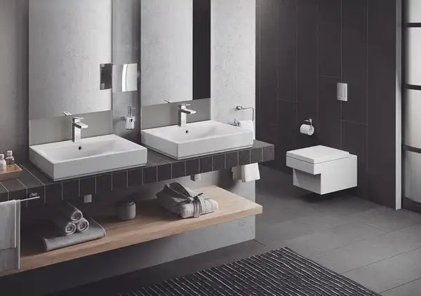 Умивальник на стільницю Grohe Cube Ceramic 600х490 мм, білий (3947700H) Умивальник на стільницю Grohe Cube Ceramic 600х490 мм, білий (3947700H)