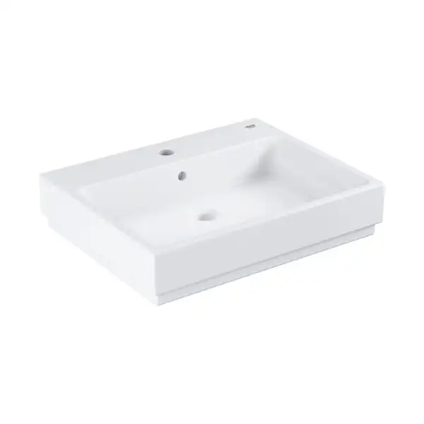 Умивальник на стільницю Grohe Cube Ceramic 600х490 мм, білий (3947700H) Умивальник на стільницю Grohe Cube Ceramic 600х490 мм, білий (3947700H)