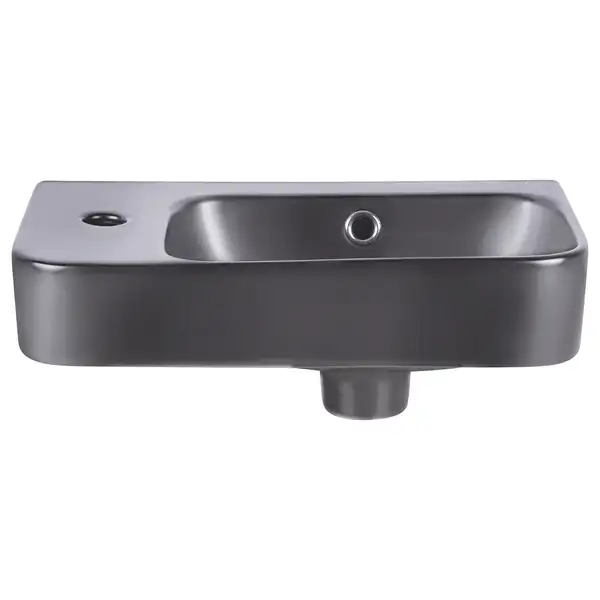 Раковина Qtap Tern з донним клапаном QT17115117LMB