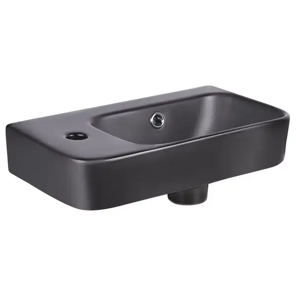 Раковина Qtap Tern з донним клапаном QT17115117LMB