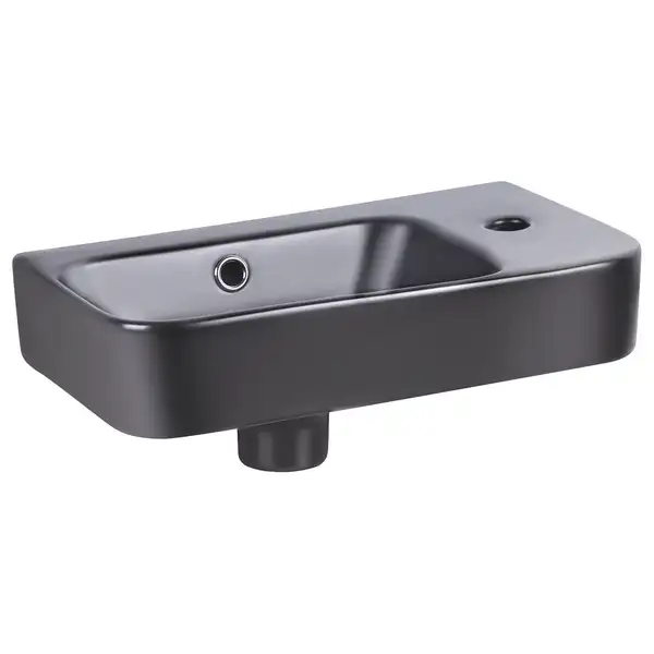 Раковина Qtap Tern з донним клапаном QT17115117RMB Раковина Qtap Tern з донним клапаном QT17115117RMB
