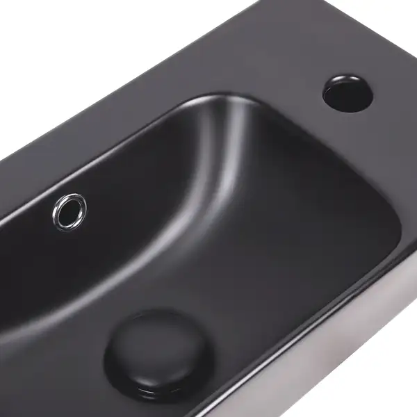 Раковина Qtap Tern з донним клапаном QT17115117RMB Раковина Qtap Tern з донним клапаном QT17115117RMB