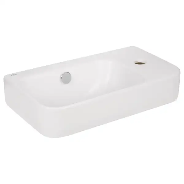 Раковина Qtap Tern з донним клапаном QT17115117RW (QT17115117RW) фото 4 Aquada.com.ua