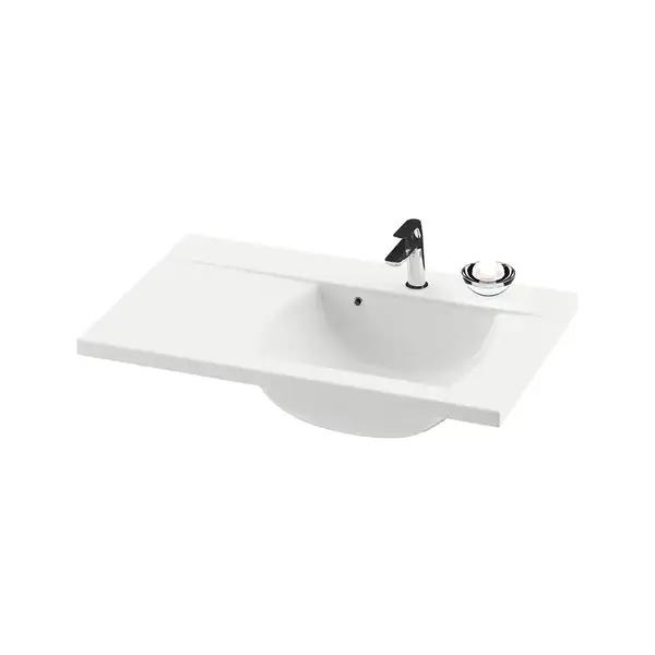 Раковина подвесная Ravak Classic 800х490х207 мм (левый вариант) (XJDL1180000) Раковина подвесная Ravak Classic 800х490х207 мм (левый вариант) (XJDL1180000)