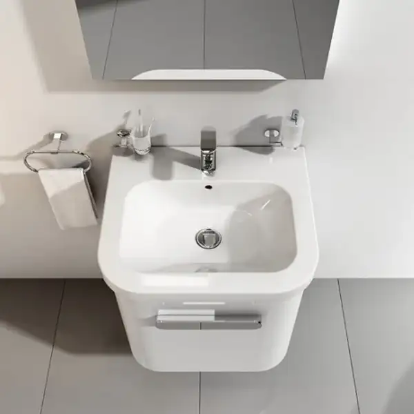 Керамический умывальник Ravak Chrome 650 (XJG01165000) фото 3 Aquada.com.ua Керамический умывальник Ravak Chrome 650 (XJG01165000) фото 3 Aquada.com.ua