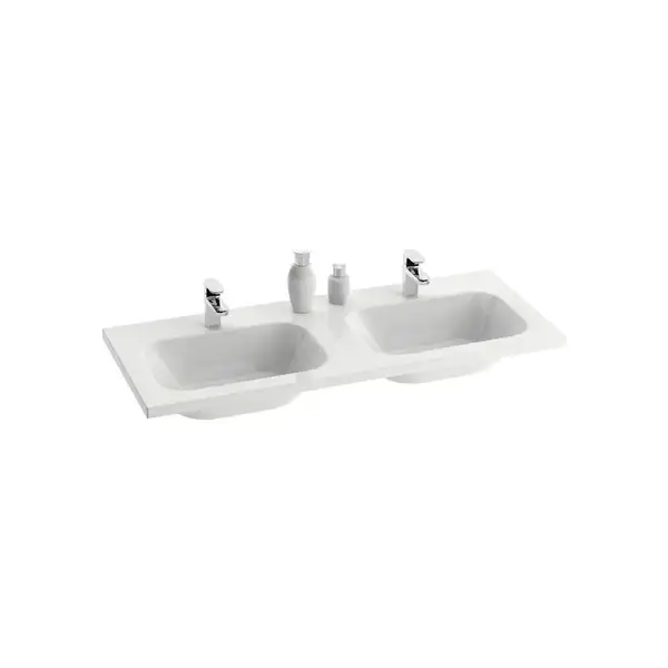 Двойная раковина Ravak Chrome 1200 х 490 мм (без перелива) (XJG01212000) фото 1 Aquada.com.ua Двойная раковина Ravak Chrome 1200 х 490 мм (без перелива) (XJG01212000) фото 1 Aquada.com.ua