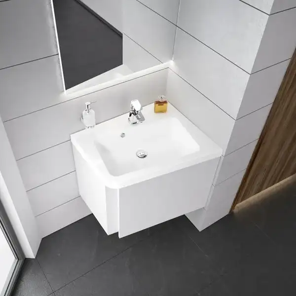 Умывальник Ravak 10 ° 550 L угловой из литого мрамора (XJIP1155000) фото 3 Aquada.com.ua Умывальник Ravak 10 ° 550 L угловой из литого мрамора (XJIP1155000) фото 3 Aquada.com.ua