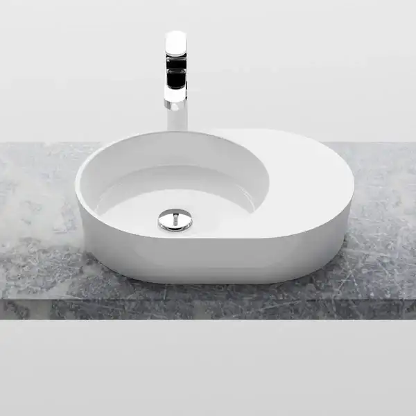 Раковина накладная на столешницу Ravak Moon 2S 56 х 40 см (XJN01300003) фото 4 Aquada.com.ua