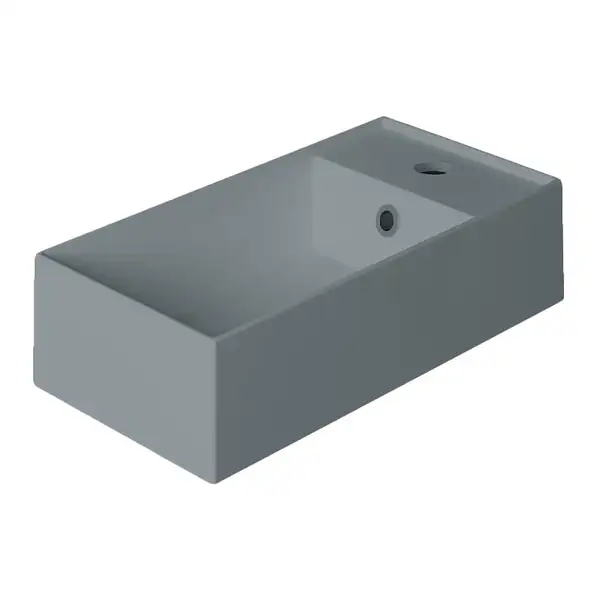 Маленькая (мини) раковина Simas Agile 50 х 27 см, Cemento Matt (AG50CEMENTO) фото 1 Aquada.com.ua Маленькая (мини) раковина Simas Agile 50 х 27 см, Cemento Matt (AG50CEMENTO) фото 1 Aquada.com.ua