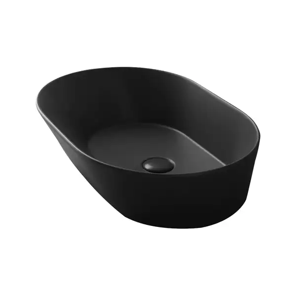 Раковина накладная на столешницу Simas Wave 60 х 42 см, nero matt (WA 02 nero matt) фото 1 Aquada.com.ua Раковина накладная на столешницу Simas Wave 60 х 42 см, nero matt (WA 02 nero matt) фото 1 Aquada.com.ua