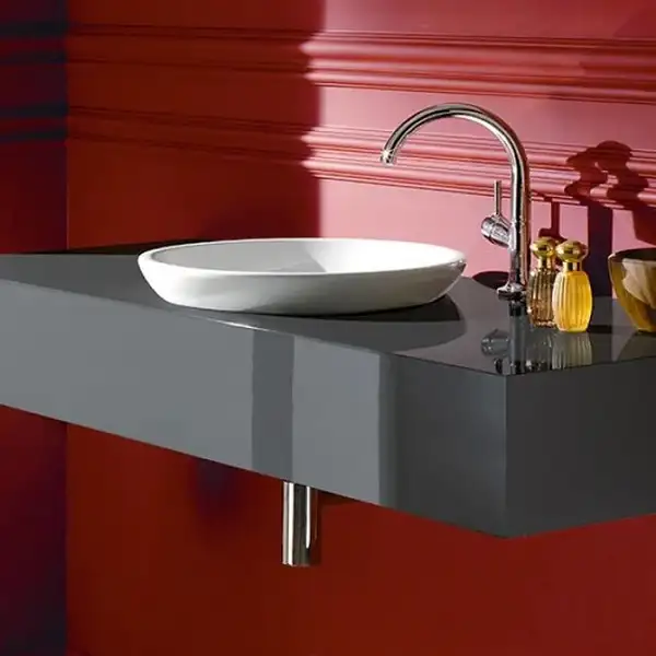 VILLEROY & BOCH Раковина полувстраиваемая на столешницу Villeroy&Boch Loop & Friends d=43 см (41140101) фото 2 Aquada.com.ua VILLEROY & BOCH Раковина полувстраиваемая на столешницу Villeroy&Boch Loop & Friends d=43 см (41140101) фото 2 Aquada.com.ua