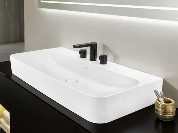 Подвесная раковина Villeroy & Boch Finion 1000 x 470 mm (4168A2R1) фото 2 Aquada.com.ua