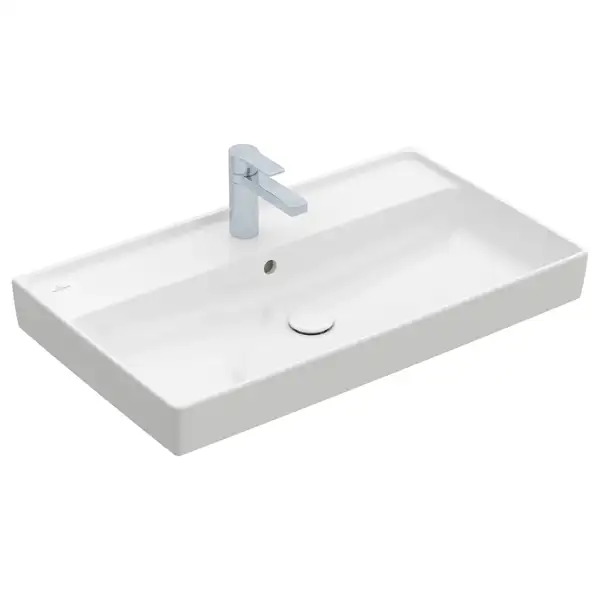 Раковина мебельная 80 х 47 см Villeroy & Boch Collaro (альпийский белый, без перелива) (4A338101) фото 1 Aquada.com.ua