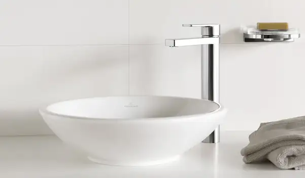 Раковина накладная на столешницу Villeroy & Boch Loop & Friends Ø 380 мм (51480001) фото 2 Aquada.com.ua