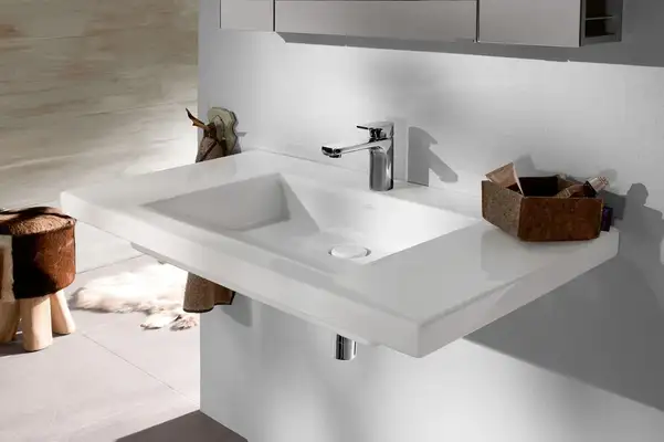 Pаковина для установки на тумбу Villeroy & Boch Metric Art 100х55 см (519511R1) фото 2 Aquada.com.ua Pаковина для установки на тумбу Villeroy & Boch Metric Art 100х55 см (519511R1) фото 2 Aquada.com.ua