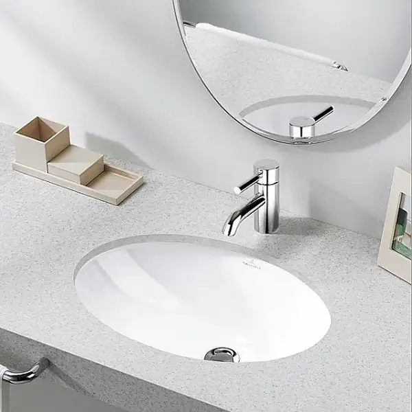 Раковина встраиваемая под столешницу Villeroy & Boch Evana 615 х 415 мм (61440001) фото 3 Aquada.com.ua Раковина встраиваемая под столешницу Villeroy & Boch Evana 615 х 415 мм (61440001) фото 3 Aquada.com.ua