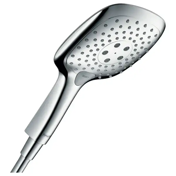 HANSGROHE Лейка для душа Raindance Select E 150 (цвет - хром), 3 вида струи (26550000) фото 1 Aquada.com.ua HANSGROHE Лейка для душа Raindance Select E 150 (цвет - хром), 3 вида струи (26550000) фото 1 Aquada.com.ua