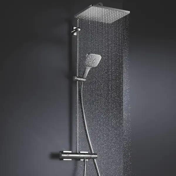 Ручний душ, 3 режими струменя Grohe Rainshower SmartActive (26550000) Ручний душ, 3 режими струменя Grohe Rainshower SmartActive (26550000)