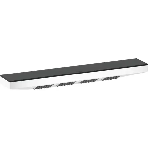 HANSGROHE Боковой душ 500 1jet с полкой, белый матовый Rainfinity (26243700) фото 1 Aquada.com.ua