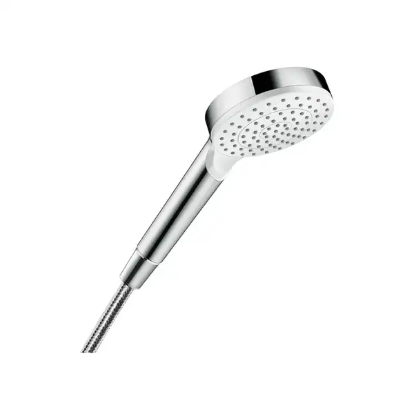HANSGROHE Ручной душ, белый/хром Crometta 1jet (26331400) фото 1 Aquada.com.ua