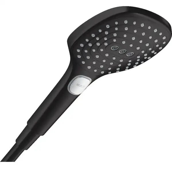 Ручний душ Hansgrohe Raindance Select E 120 3jet, matt black (26520670) Ручний душ Hansgrohe Raindance Select E 120 3jet, matt black (26520670)