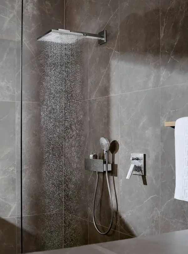 Лейка для душа Hansgrohe Raindance Select S EcoSmart 120 (цвет - хром), 3 вида струи (26531000) фото 3 Aquada.com.ua Лейка для душа Hansgrohe Raindance Select S EcoSmart 120 (цвет - хром), 3 вида струи (26531000) фото 3 Aquada.com.ua