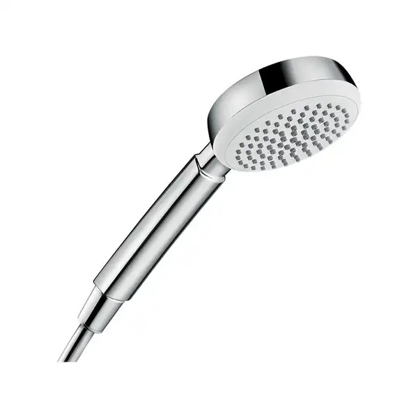 Ручний душ Hansgrohe Crometta 100 1jet, білий / хром (26825400) Ручний душ Hansgrohe Crometta 100 1jet, білий / хром (26825400)