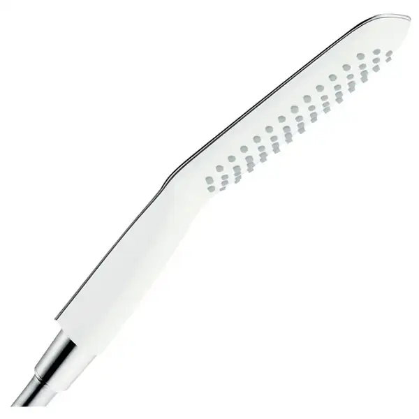Ручний душ Hansgrohe PuraVida 120 1jet, білий / хром (28558400) Ручний душ Hansgrohe PuraVida 120 1jet, білий / хром (28558400)