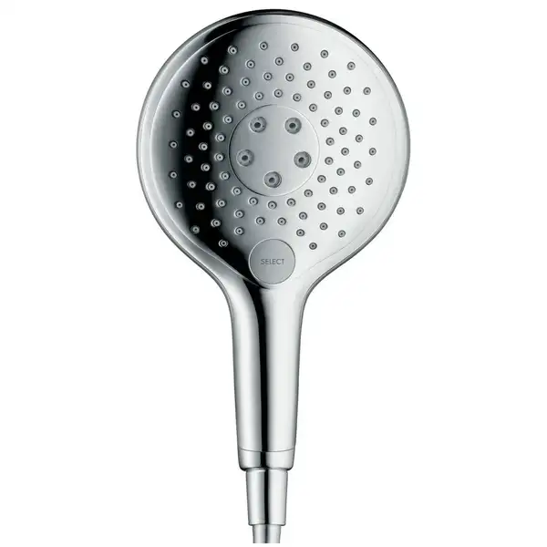Лейка для душа Hansgrohe Raindance Select S 150 (цвет - хром), 3 вида струи (28587000) фото 2 Aquada.com.ua