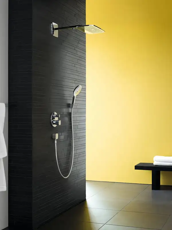 Лейка для душа Hansgrohe Raindance Select S EcoSmart 150 (цвет - хром), 3 вида струи (28588000) фото 2 Aquada.com.ua Лейка для душа Hansgrohe Raindance Select S EcoSmart 150 (цвет - хром), 3 вида струи (28588000) фото 2 Aquada.com.ua