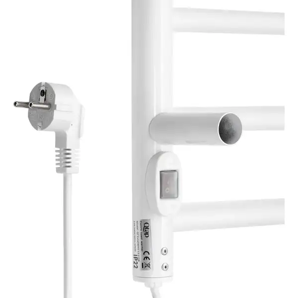 Сушарка рушників електрична Qtap Evia 11112R WHI (QTEVIWHI11112R) фото 4 Aquada.com.ua Сушарка рушників електрична Qtap Evia 11112R WHI (QTEVIWHI11112R) фото 4 Aquada.com.ua