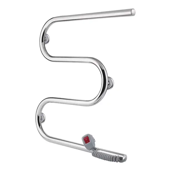 Сушарка рушників електрична Qtap Snake (CRM) 500х500 RE (QTSNAKE500500RE) фото 1 Aquada.com.ua