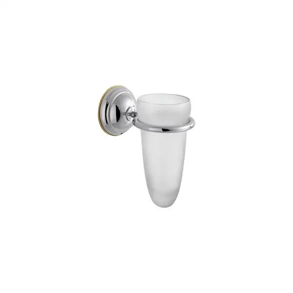 Стаканчик для зубных щеток, хром / под зол. Hansgrohe Axor Carlton (41434090) фото 1 Aquada.com.ua Стаканчик для зубных щеток, хром / под зол. Hansgrohe Axor Carlton (41434090) фото 1 Aquada.com.ua