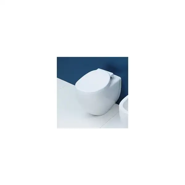 Сиденье для унитаза Flaminia Io IOCW05 белое (IOCW05) фото 1 Aquada.com.ua