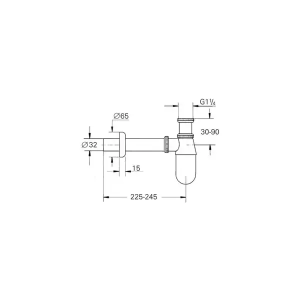 Сифон для умивальника Grohe (28920000)