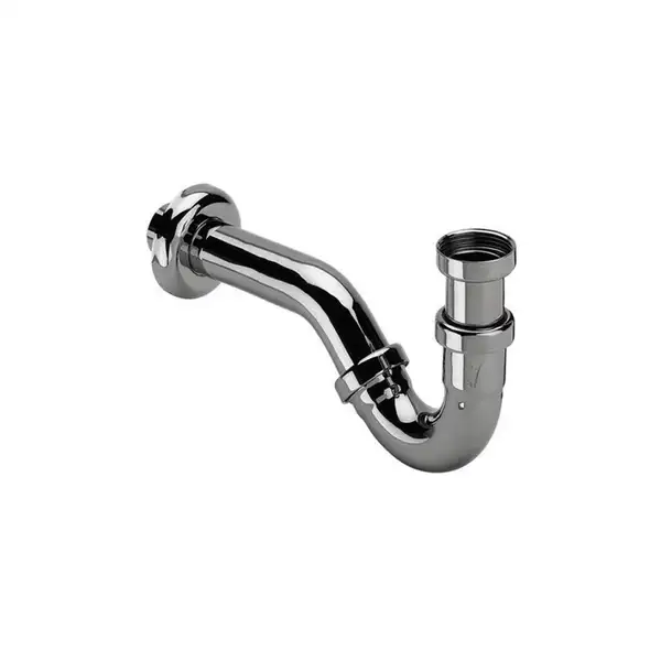 Сифон трубчатый для биде Hansgrohe (цвет - хром) (55237000) фото 1 Aquada.com.ua