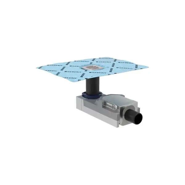 Трап для душа Geberit Uniflex 100 мм+ решетка для трапа (нержавеющая сталь) (154.050.00.1) фото 1 Aquada.com.ua