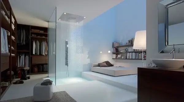 Верхний душ Axor ShowerSolutions 970 x 970 мм, с подсветкой (цвет - хром), 3 типа струи (10623800) фото 3 Aquada.com.ua Верхний душ Axor ShowerSolutions 970 x 970 мм, с подсветкой (цвет - хром), 3 типа струи (10623800) фото 3 Aquada.com.ua