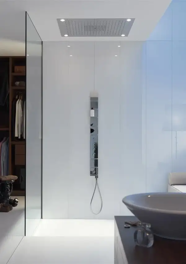 Верхний душ Axor ShowerSolutions 970 x 970 мм, с подсветкой (цвет - хром), 3 типа струи (10623800) фото 5 Aquada.com.ua Верхний душ Axor ShowerSolutions 970 x 970 мм, с подсветкой (цвет - хром), 3 типа струи (10623800) фото 5 Aquada.com.ua