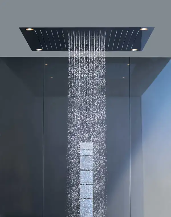 Верхний душ Axor ShowerSolutions 970 x 970 мм, с подсветкой (цвет - хром), 3 типа струи (10623800) фото 6 Aquada.com.ua Верхний душ Axor ShowerSolutions 970 x 970 мм, с подсветкой (цвет - хром), 3 типа струи (10623800) фото 6 Aquada.com.ua