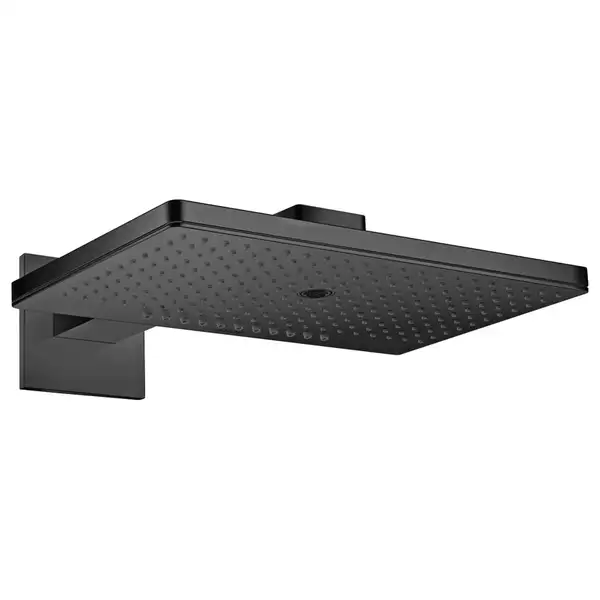 Верхний душ 460 х 300 мм Axor ShowerSolutions (цвет - satin black), 3 вида струи (35282350) фото 1 Aquada.com.ua Верхний душ 460 х 300 мм Axor ShowerSolutions (цвет - satin black), 3 вида струи (35282350) фото 1 Aquada.com.ua