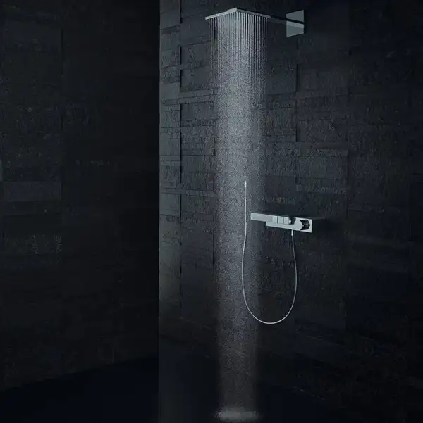 Верхній душ Axor Showersolutions 240х240 2jet з власником, хром (35310000) Верхній душ Axor Showersolutions 240х240 2jet з власником, хром (35310000)