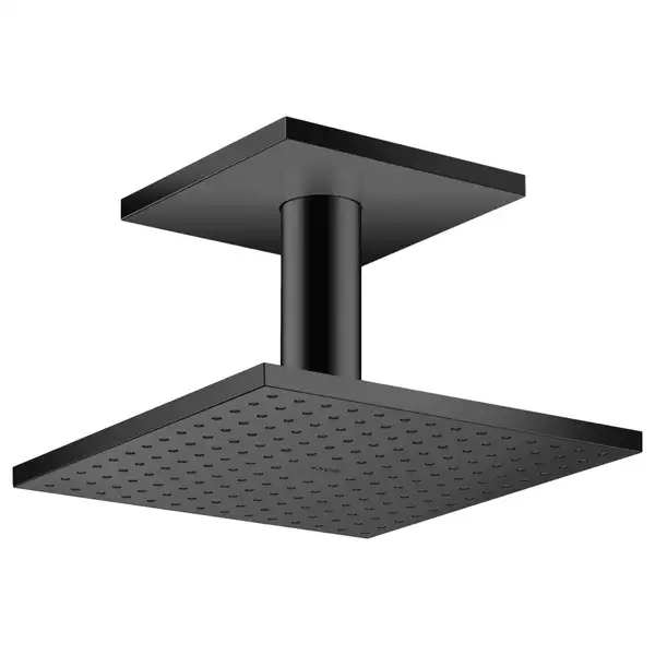 Верхний душ 250 х 250 мм Axor ShowerSolutions (цвет - satin black), 2 вида струи (35312350) фото 1 Aquada.com.ua Верхний душ 250 х 250 мм Axor ShowerSolutions (цвет - satin black), 2 вида струи (35312350) фото 1 Aquada.com.ua