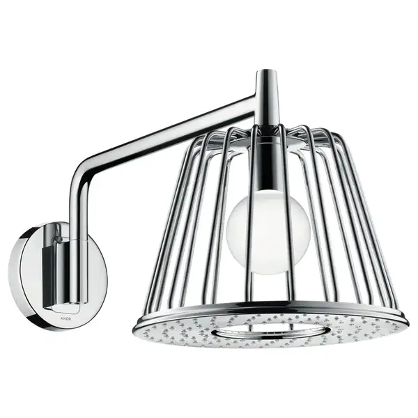 Верхний душ, поворотный Ø 275 мм Axor LampShower (цвет - хром), 1 вид струи (26031000) фото 1 Aquada.com.ua Верхний душ, поворотный Ø 275 мм Axor LampShower (цвет - хром), 1 вид струи (26031000) фото 1 Aquada.com.ua