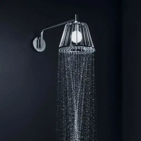 Верхний душ, поворотный Ø 275 мм Axor LampShower (цвет - хром), 1 вид струи (26031000) фото 2 Aquada.com.ua Верхний душ, поворотный Ø 275 мм Axor LampShower (цвет - хром), 1 вид струи (26031000) фото 2 Aquada.com.ua