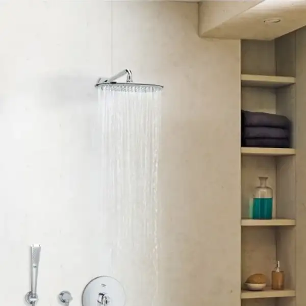 Верхній душ з кронштейном Grohe Rainshower Veris 300 (26068000) Верхній душ з кронштейном Grohe Rainshower Veris 300 (26068000)