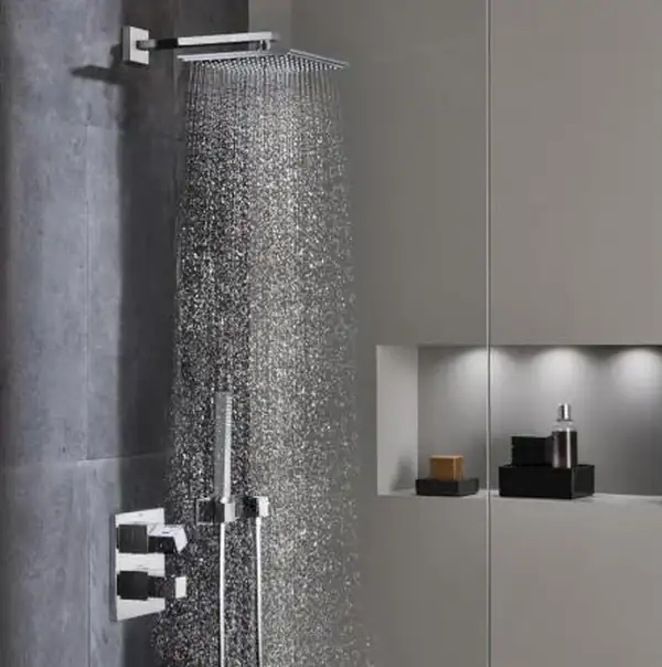 Grohe Rainshower F-Series 10 Верхний душ с душевым кронштейном 286 мм, 1 режим струи (26070000) фото 3 Aquada.com.ua Grohe Rainshower F-Series 10 Верхний душ с душевым кронштейном 286 мм, 1 режим струи (26070000) фото 3 Aquada.com.ua